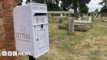 Cemetery postbox allows letters to late loved ones