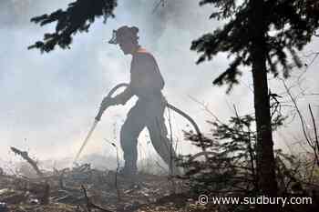 'Favourable weather' helping crews battling Gogama-area fire
