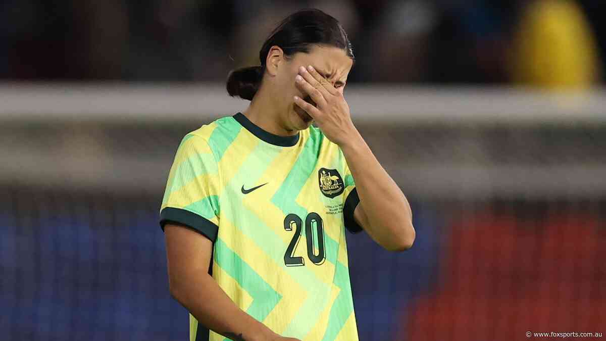 ‘Extremely disappointed’: 23-year first as Matildas on the wrong end of 92nd minute dagger
