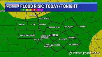 Scattered showers, storms Saturday bring a low flood risk
