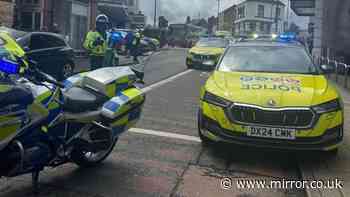 Stoke live: Two arrested after city centre brawl ends in double stabbing