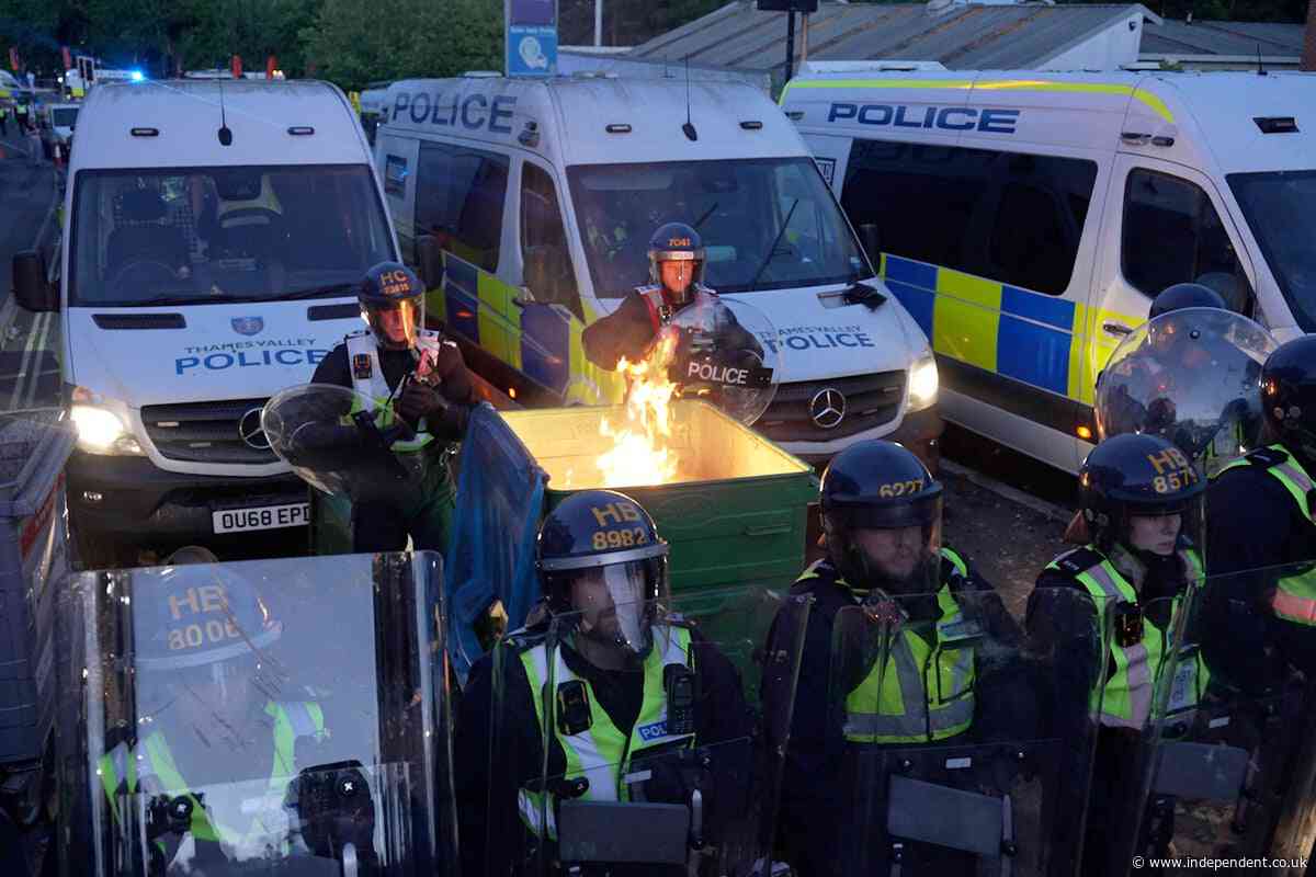 Four plead guilty to violent disorder after Southampton protests left eleven police officers injured