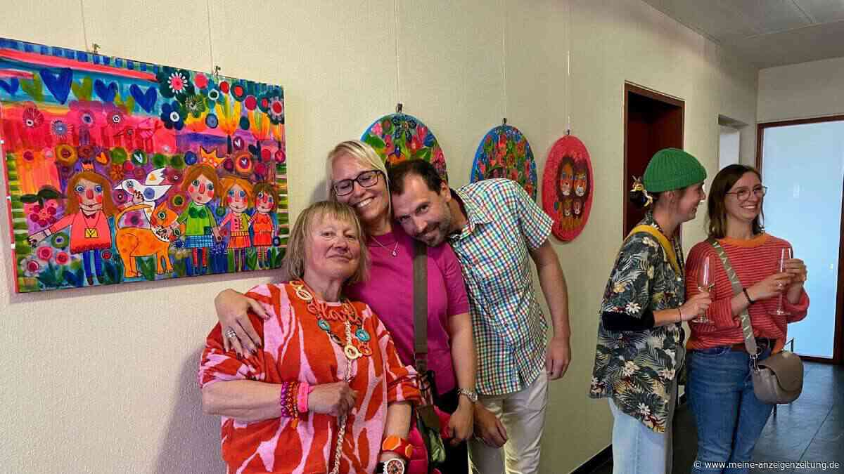 Rosalie Forster stellt aus: Bilder schon zur Vernissage verkauft