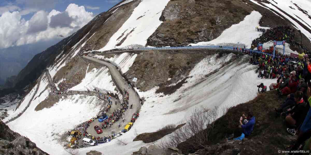 Giro Women 2026: Weg geblokkeerd op Colle delle Finestre door lawine