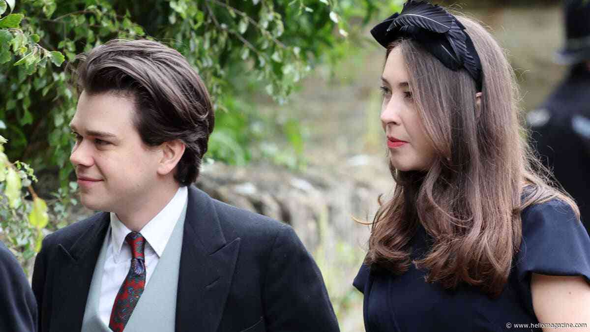 Princess Margaret's rarely-seen grandson, 29, is a royal heartthrob as he's joined by girlfriend at Peter Phillips' wedding