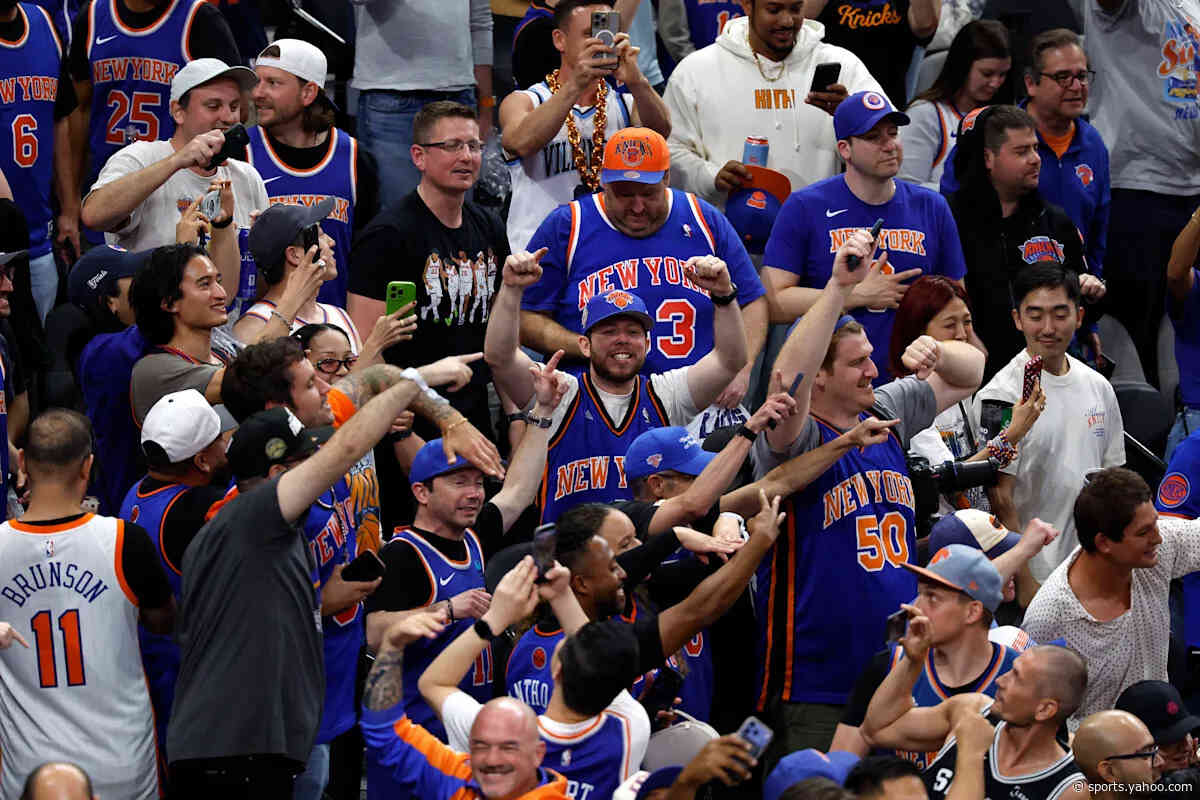 Elmo learns a life lesson about what happens when you go against Knicks fans in the NBA Finals