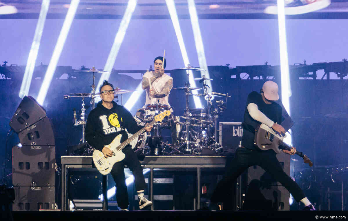 Blink-182 just announced their first huge shows of 2027, headlining Rock Am Ring and Rock Im Park