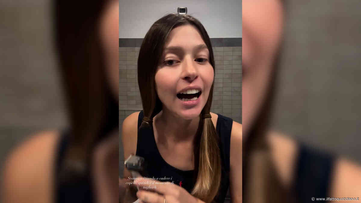 “Stanno iniziando a cadere i capelli, è il momento di tagliarli”: Natalia Paragoni condivide con i follower le conseguenze della chemioterapia – Video
