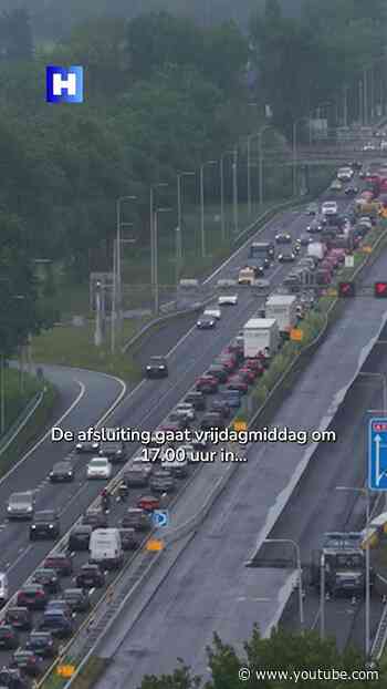 A9 tussen Badhoevedorp en Holendrecht hele weekend dicht