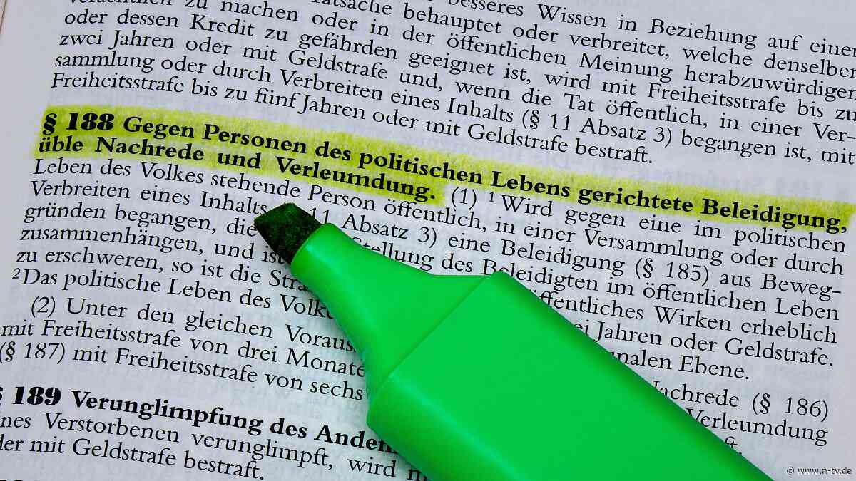 Aber Strafen insgesamt hoch?: CDU-Fraktionsvize Krings: Politikerbeleidigung wie jede andere ahnden