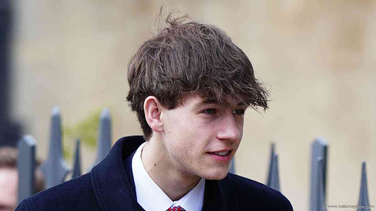 James, Earl of Wessex towers over parents as he arrives at royal wedding – while Lady Louise Windsor skips event