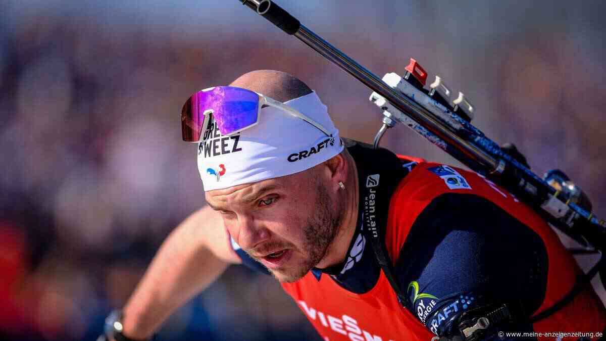 Biathlon: Sturz mit schweren Folgen – Jacquelins Experiment droht zu scheitern