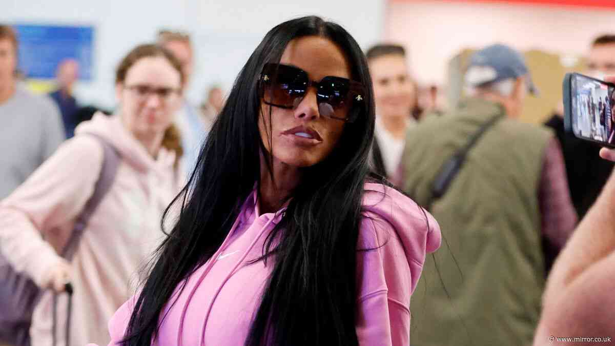 Lee Andrews LIVE: Katie Price's 'true motive' for ditching wedding ring as she lands in UK