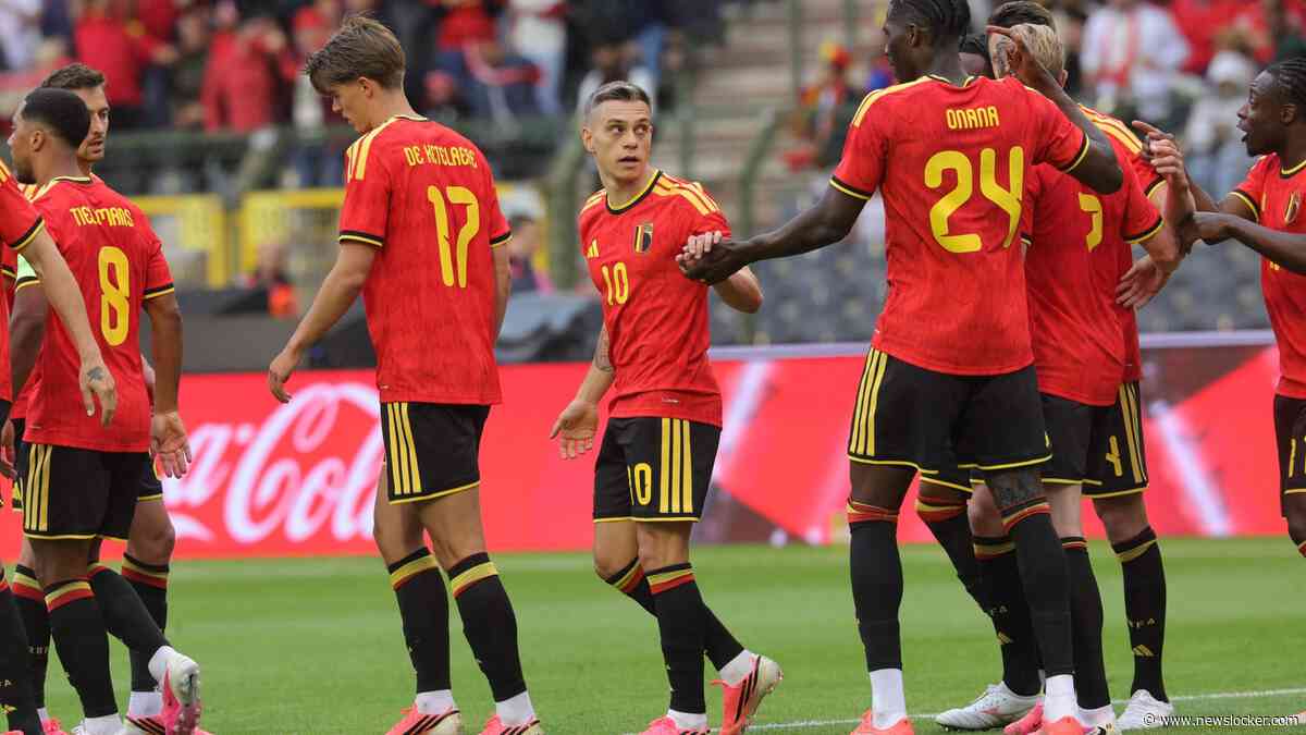 België geeft Nederlands elftal het goede voorbeeld en legt Tunesië met grote cijfers over de knie