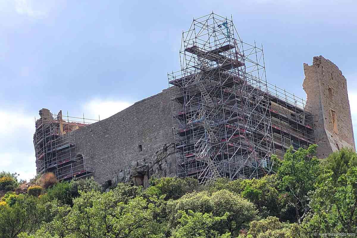 Sécurisation, préservation puis visites ? Le château du Castellas conforté sur ses bases