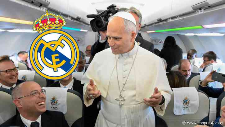 León XIV: "El papa es de todos los equipos, pero Prevost es de Real Madrid"