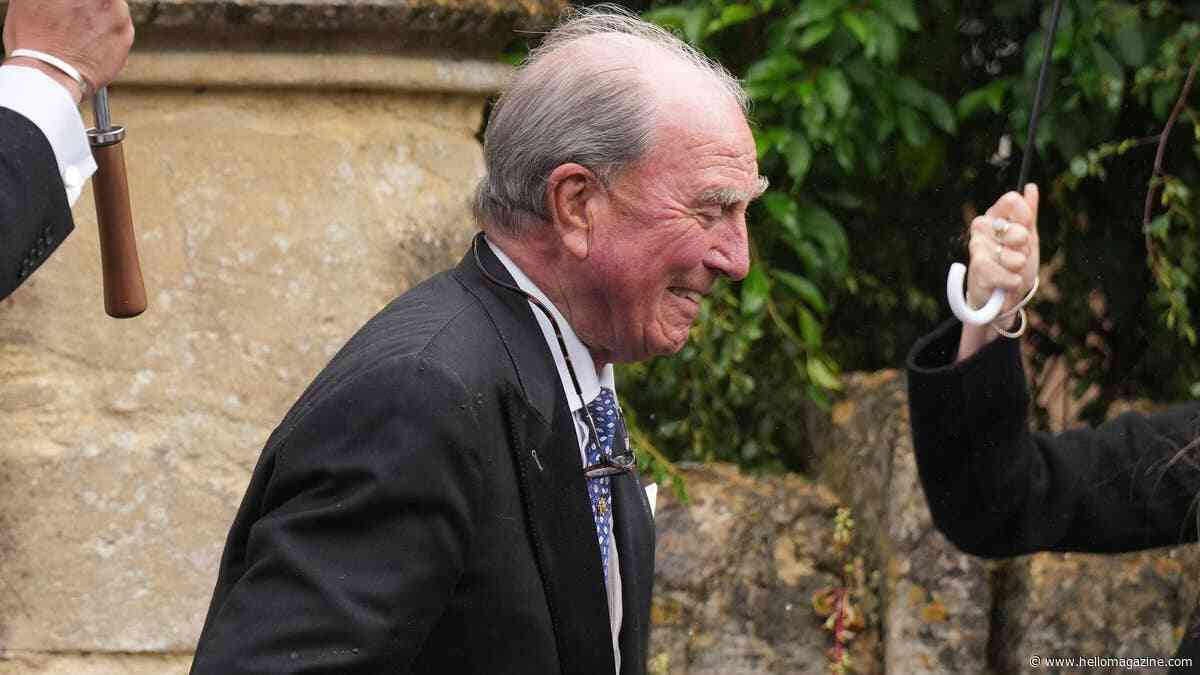 Princess Anne comes face-to-face with ex-husband Mark Phillips at son Peter's wedding