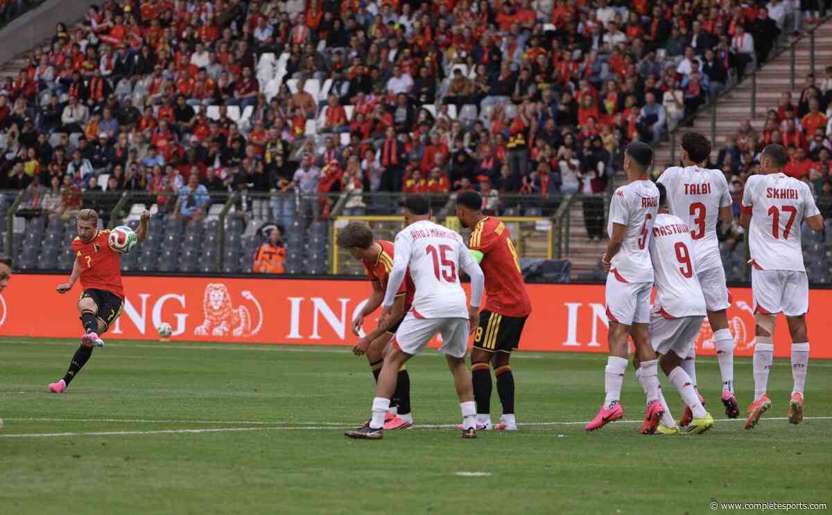 Friendly: Tunisia Suffer Humiliating 5-0 Defeat To Belgium