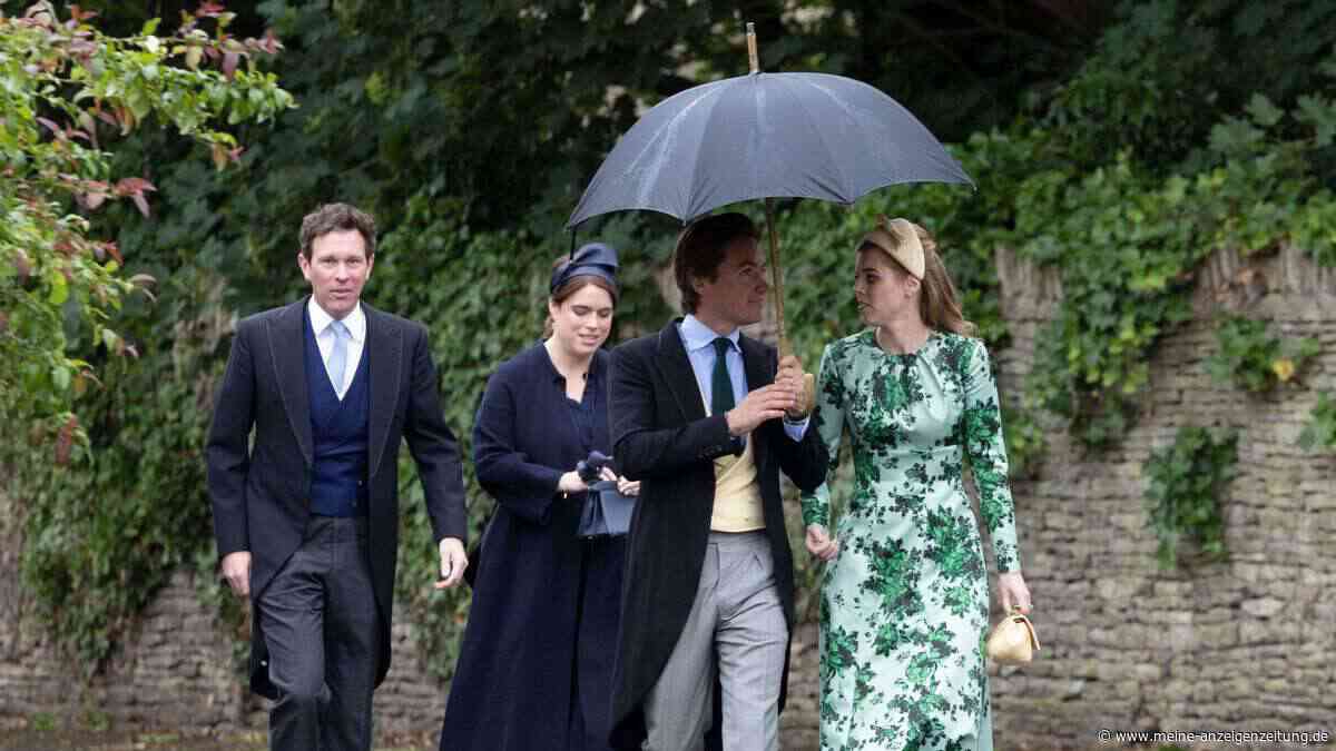 Trotz Andrew-Skandal: Beatrice und Eugenie überraschen bei Royal-Hochzeit ihres Cousins