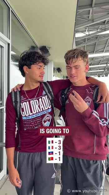 🌎🏆 RAPIDS ACADEMY CHOOSING THEIR WORLD CUP CHAMPIONS