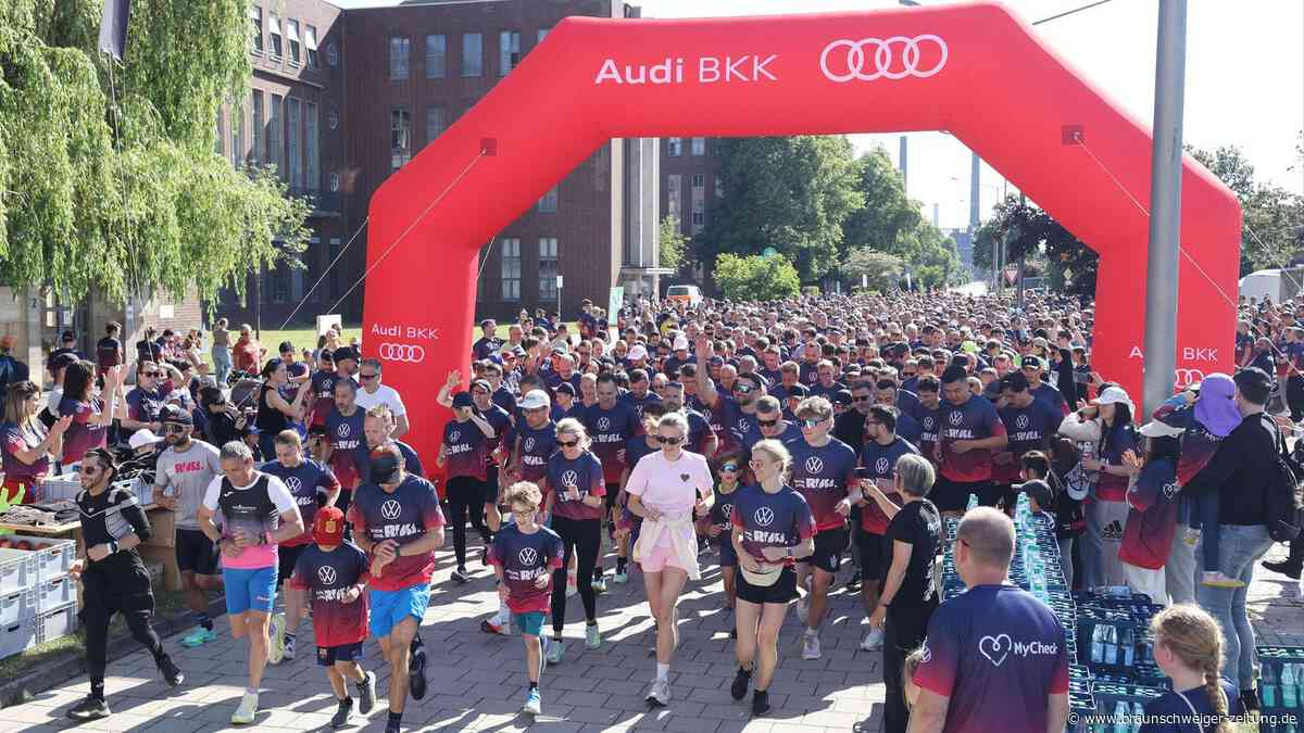 Rekord! Diese Laufaktion im Wolfsburger VW-Werk mobilisiert 2500 Menschen