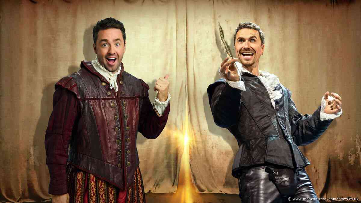 Behind the scenes of musical with Manchester premiere starring Jason Manford and Corrie's Richard Fleeshman