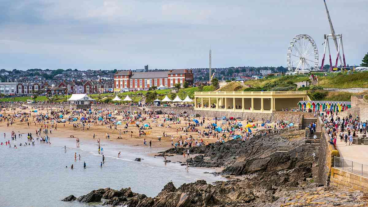 Boy, 17, has leg amputated after being stabbed in popular coastal resort - as man, 18, is charged over attack