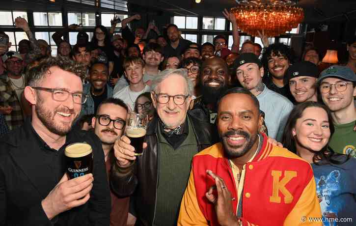 Watch Steven Spielberg make surprise appearance at London pub quiz