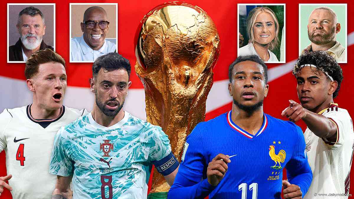 Spain, France... or Senegal?! BBC and ITV's pundits make their World Cup predictions as they go head to head on naming the winners, stars to watch - and how England and Scotland will fare