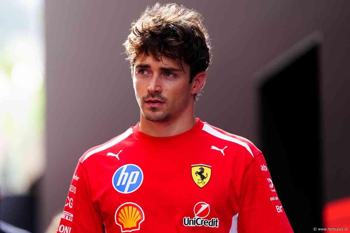 Charles Leclerc baalt van zijn vierde positie: ‘Erg rommelig weekend’