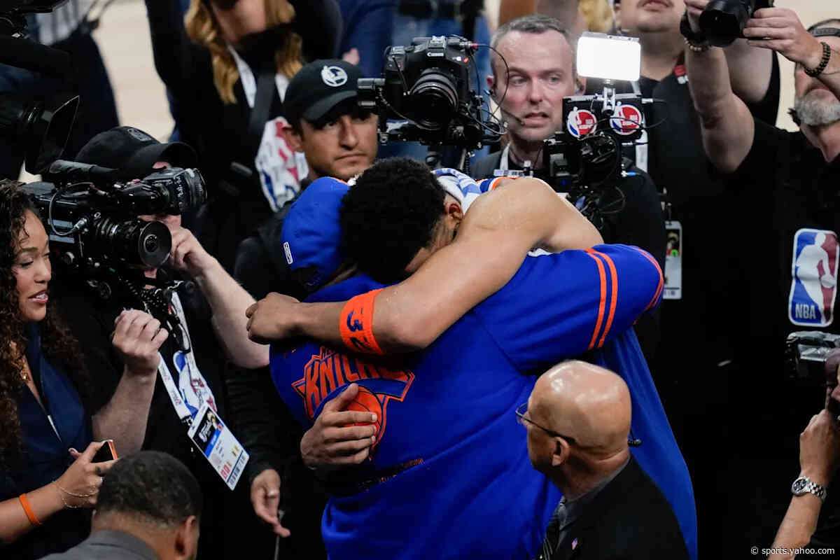 Knicks, up 2-0 in NBA Finals, say the job is far from over. And the Spurs aren't conceding anything
