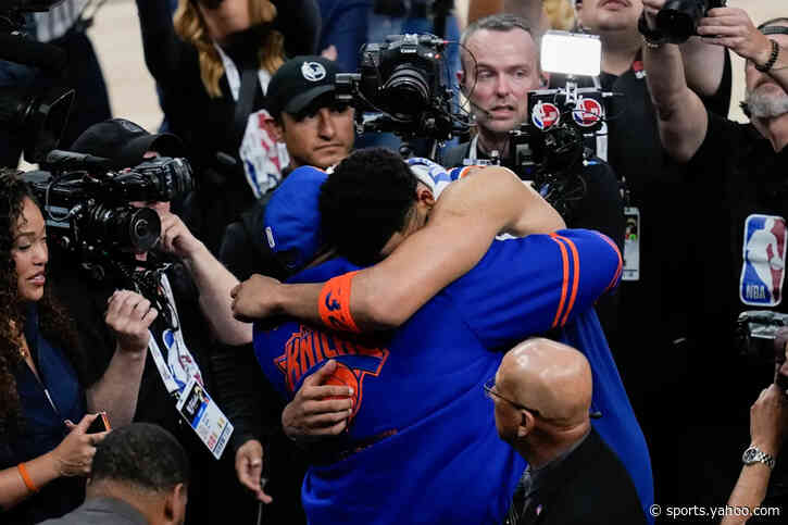 Knicks, up 2-0 in NBA Finals, say the job is far from over. And the Spurs aren't conceding anything