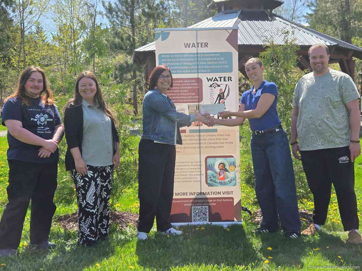 Indigenous students, Cambrian College staff donate to Junction Creek
