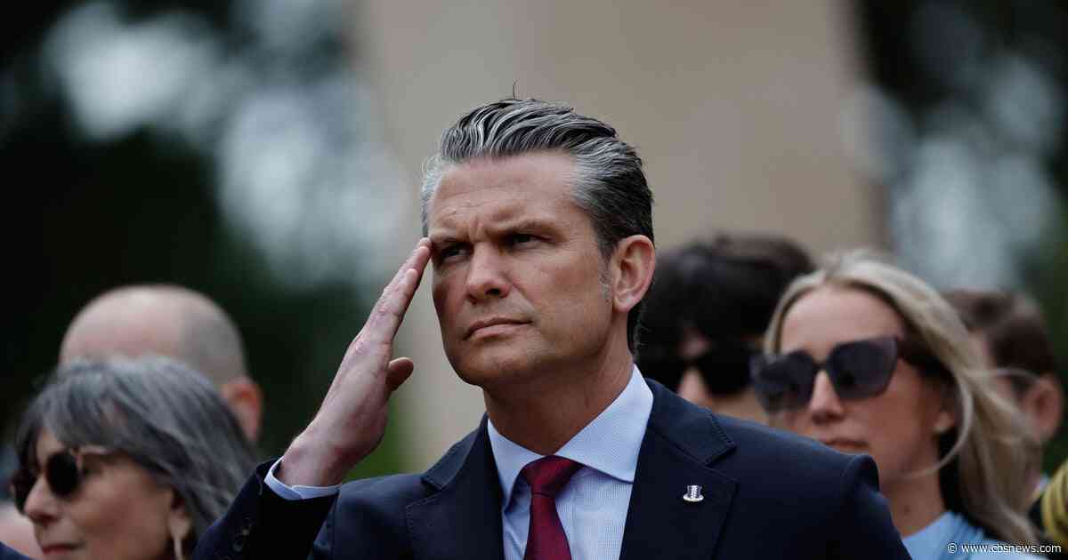 In France, Hegseth invokes immigration and "invasion" in D-Day remarks