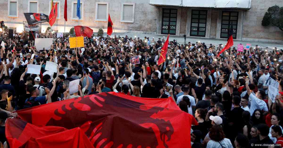 Albanians protest plans for Jared Kushner-backed luxury resort on the country's coast