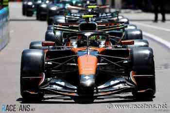 McLaren hit with £25,900 fine for taping over ‘neutral’ button on Norris’s car | Formula 1