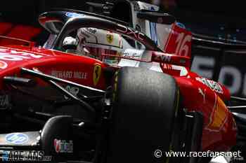 Leclerc leads Ferrari one-two as Hadjar crashes at Swimming Pool in first practice | Formula 1