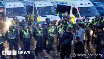 Three admit violent disorder after Nowak protest