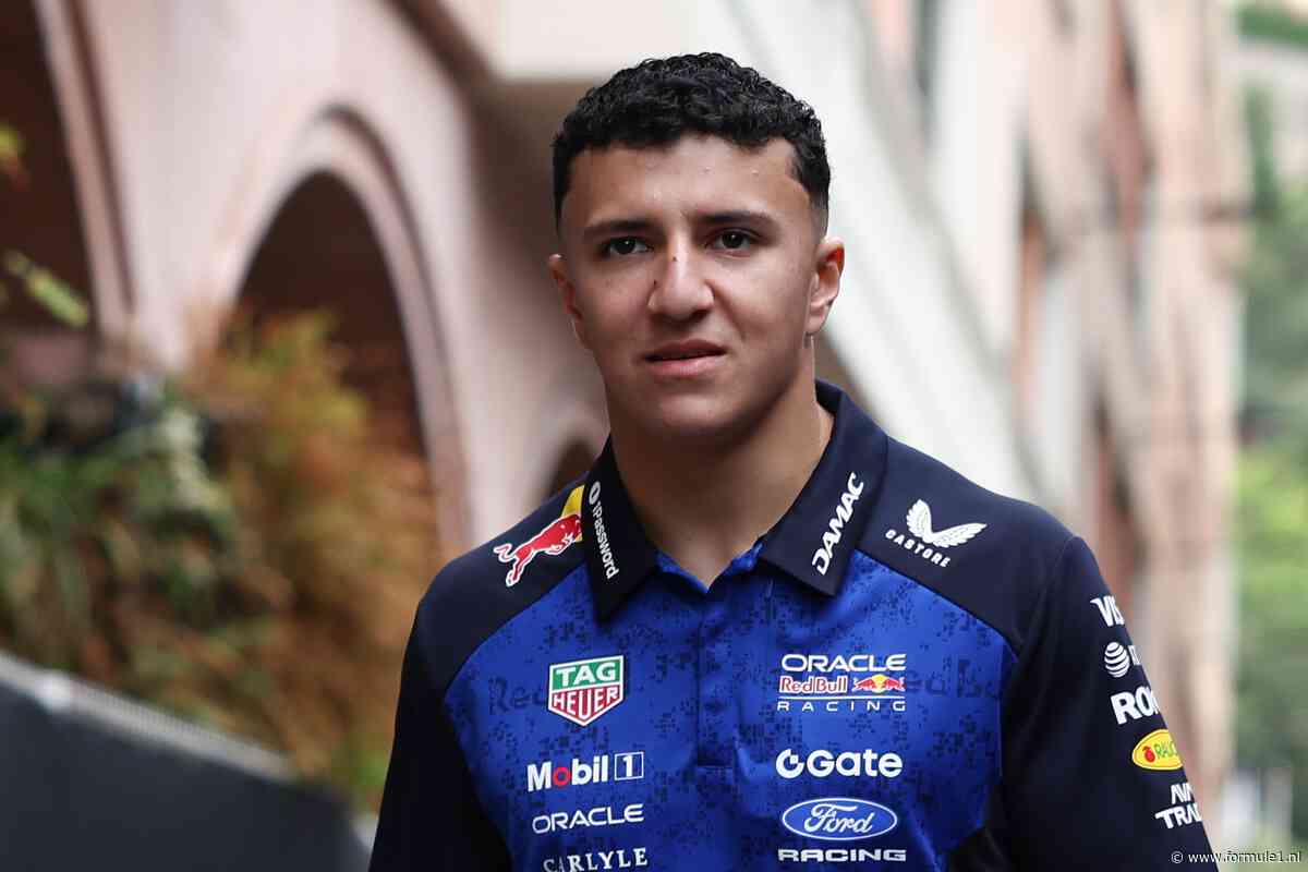 Isack Hadjar tevreden met vijfde plek na crash in vrije training: ‘Gehoopt op een top drie’