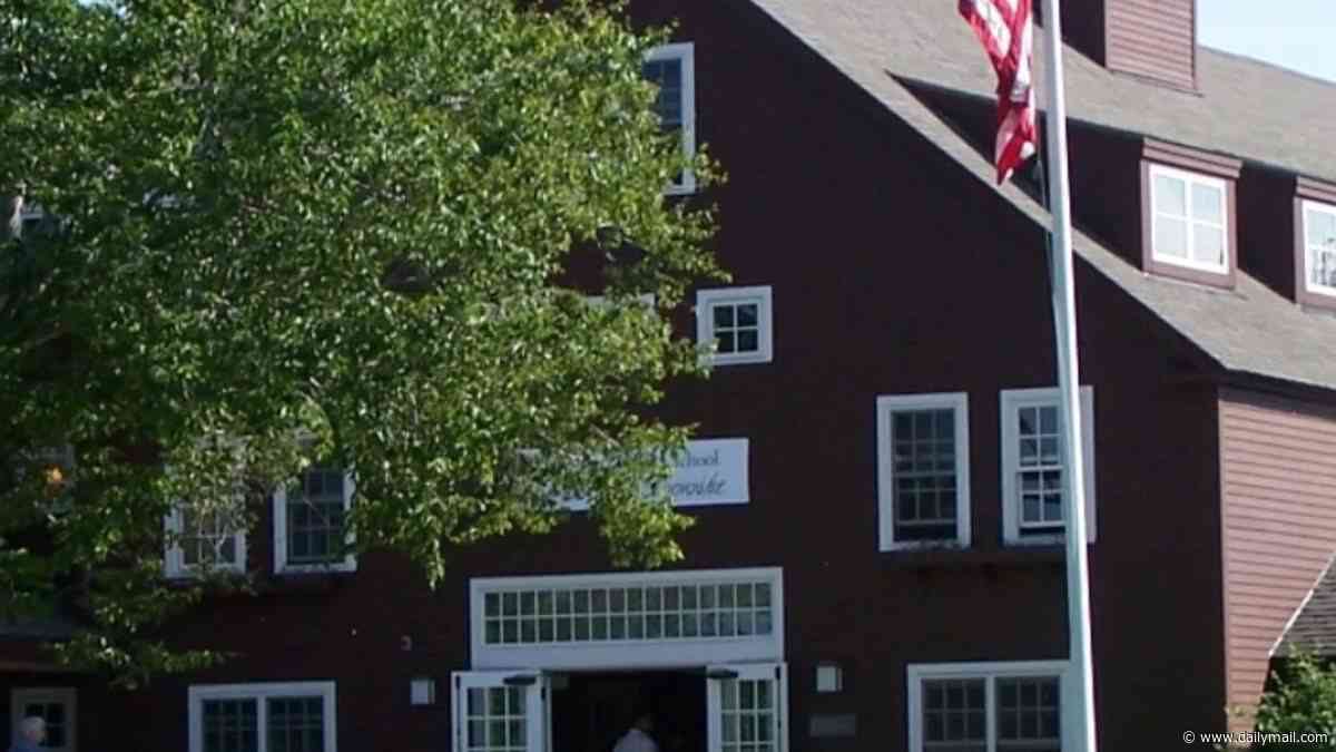Outrage after $65,000-a-year boarding school prints yearbook with students' faces photoshopped onto naked ancient statues