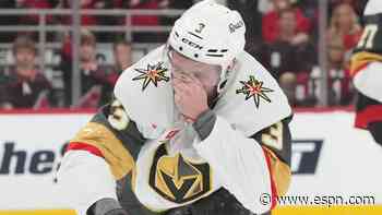 Vegas mum on McNabb's status for G3 vs. Canes