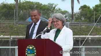 Levine Cava OK after appearing to get lightheaded during groundbreaking ceremony in Miami-Dade