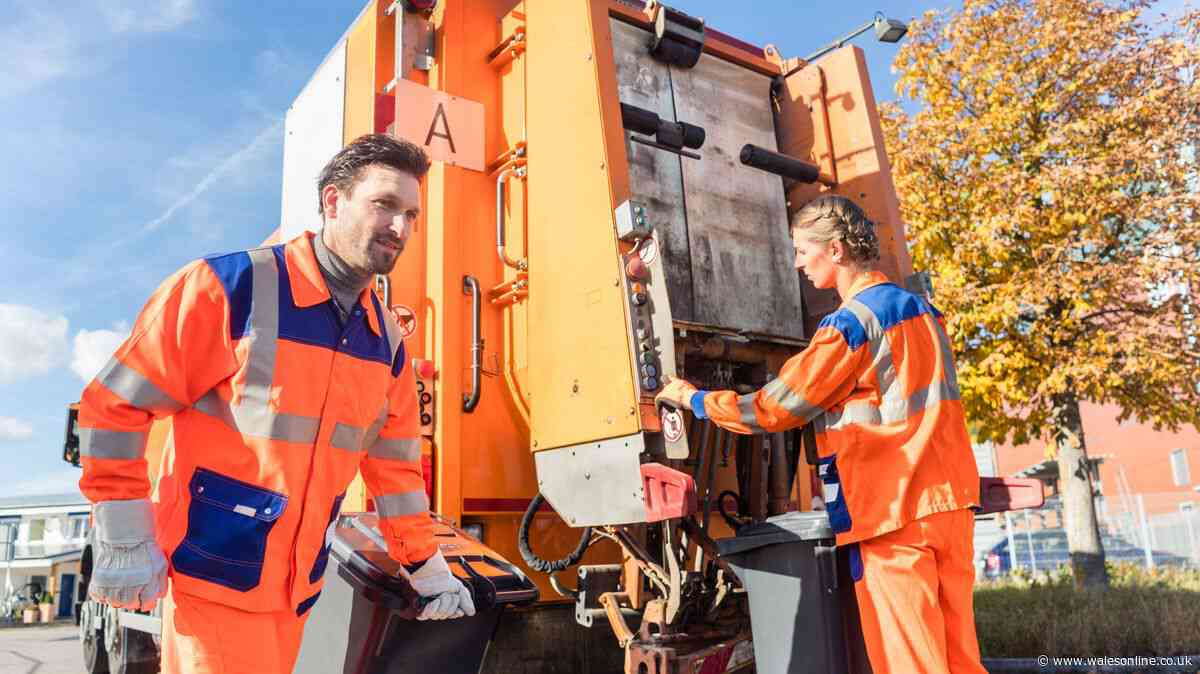 Don't put 1 item in your wheelie bin because binmen won't collect it