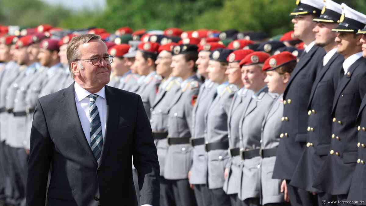 Pistorius beschwört Zusammenhalt von Bundeswehr und Gesellschaft