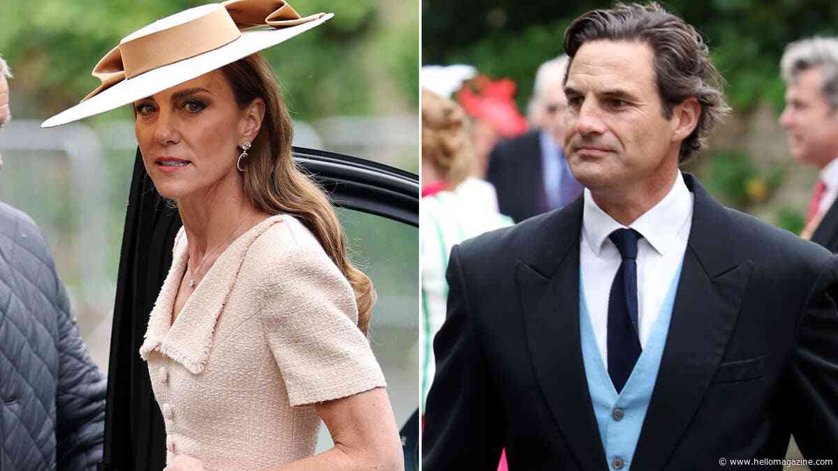 Kate Middleton's awkward face-to-face encounter with ex-boyfriend Rupert Finch at family wedding