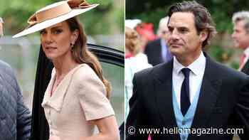 Kate Middleton's awkward face-to-face encounter with ex-boyfriend Rupert Finch at family wedding