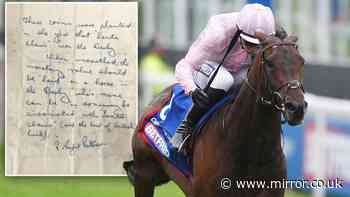 Epsom Derby punter backs winner thanks to discovery of 62-year-old buried time capsule