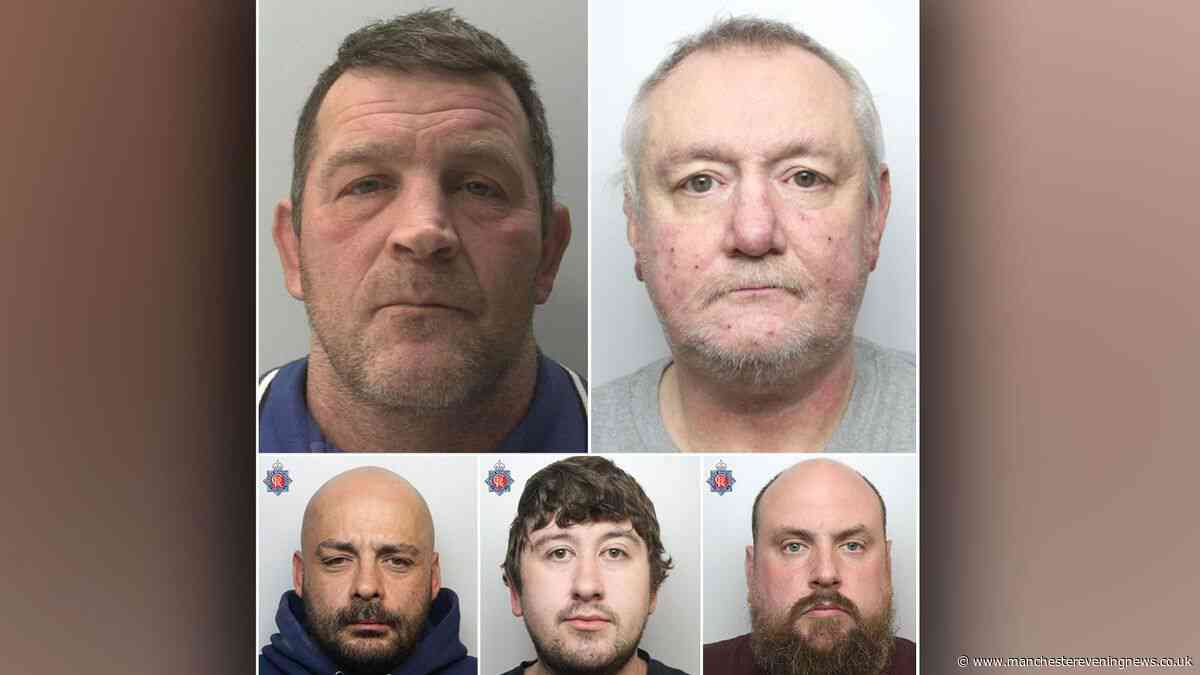 Double killer and rapist in notorious miscarriage of justice case among criminals locked up in Greater Manchester this week