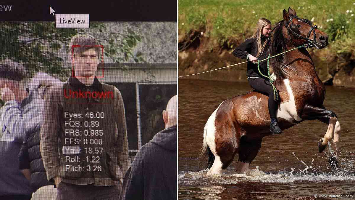 On patrol with the AI cops rooting out criminals at Appleby Horse Fair. GLEN KEOGH tests out the new technology and discovers it has set gipsies at war with one another