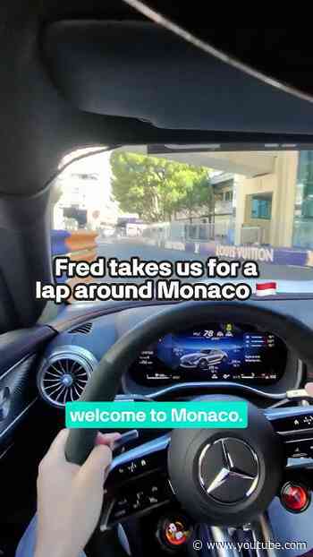 POV: Fred Vesti takes you for a lap around the iconic Circuit de Monaco! 🔥🇲🇨 #f1 #formula1